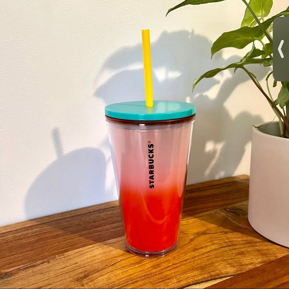 Starbucks watermelon ombre